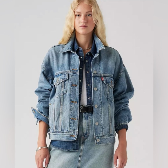 Oversized Levi 90’s Jean jacket - Picture 1 of 5